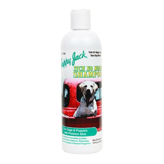 12oz Happy Jack Itch No More Shampoo