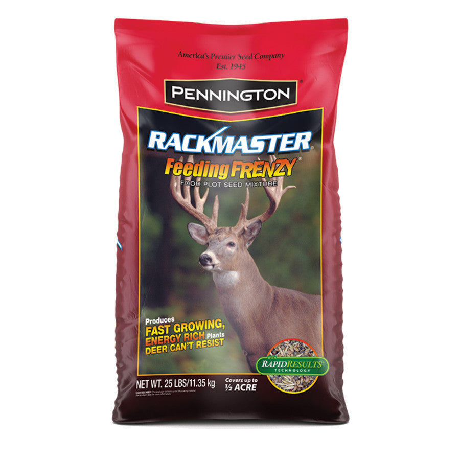 25LB RACKMASTER FEEDING FRENZY FOOD PLOT MIX