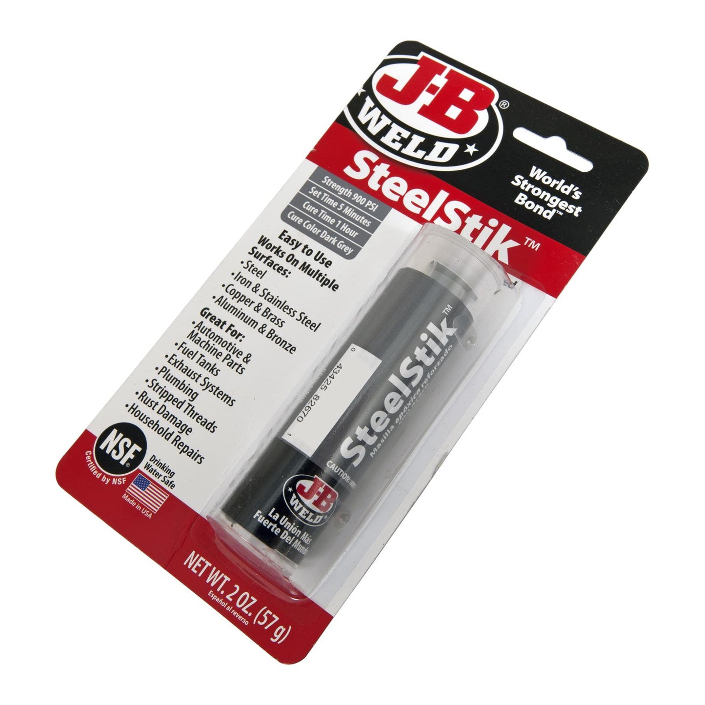 J-B WELD STEEL STIK EPOXY