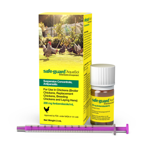 Safe-Guard Aquasol Poultry Dewormer
