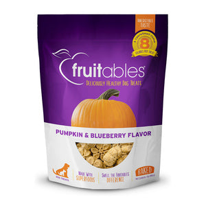 7oz Fruitables Pumpkin Blueberry Crunchy Baked Treats