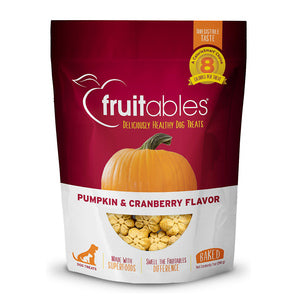 7oz Fruitables Pumpkin Cranberry Crunchy Baked Treats