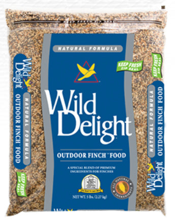 5lb Wild Delight Outdoor Finch Food