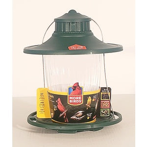 4.3LB PLASTIC LANTERN BIRD FEEDER