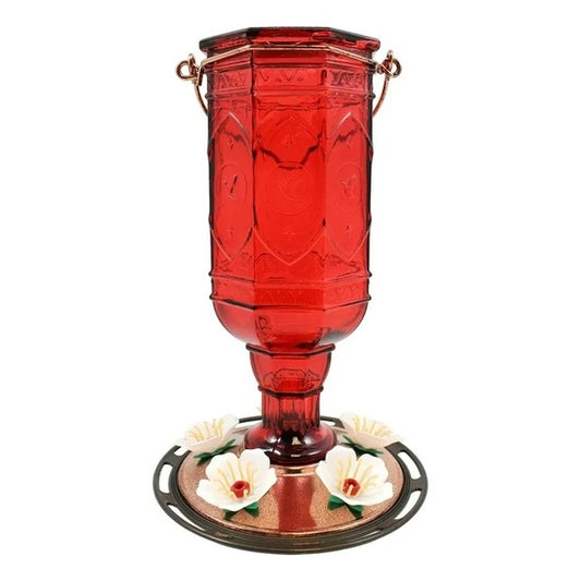 Ruby Hummingbird Feeder