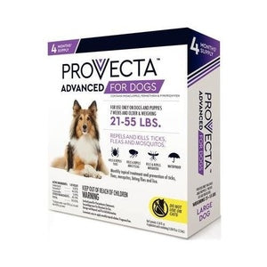 Provecta Flea & Tick Dog 21-55lbs