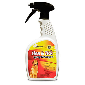 Enforcer Flea and Tick Spray For Dogs 16-oz