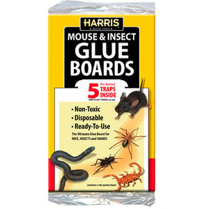 HARRIS INSECT MOUSE GLUE BOARD 5 PACK
