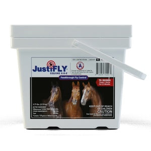 JustiFLY Equine - 4.75lb Bucket