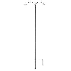 84'' X 1/2'' BLACK SHEPHERD HOOK DOUBLE