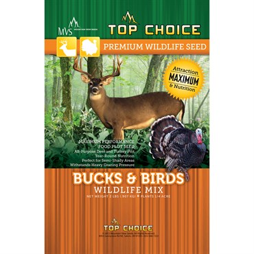 4lb Top Choice Bucks & Birds Mix