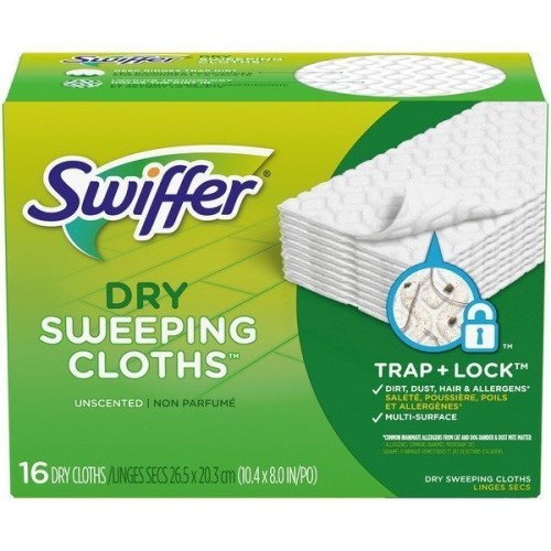 16ct Swiffer Sweeper Dry Cloths Refill