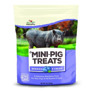 Mini-Pig Treats Berry & Cream 4LB Bag