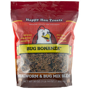 30oz Happy Hen Bug Bonanza Mealworm & Bug Mix