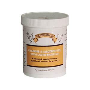 8OZ Rooster Booster Vitamins and Electrolytes with Lactobacillus