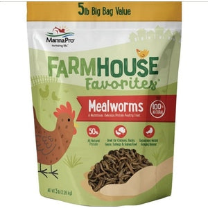 Farmhouse Favorites Mealworms - 5 lb Bag
