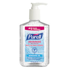 8oz Purell Hand Sanitizer Pump Bottle