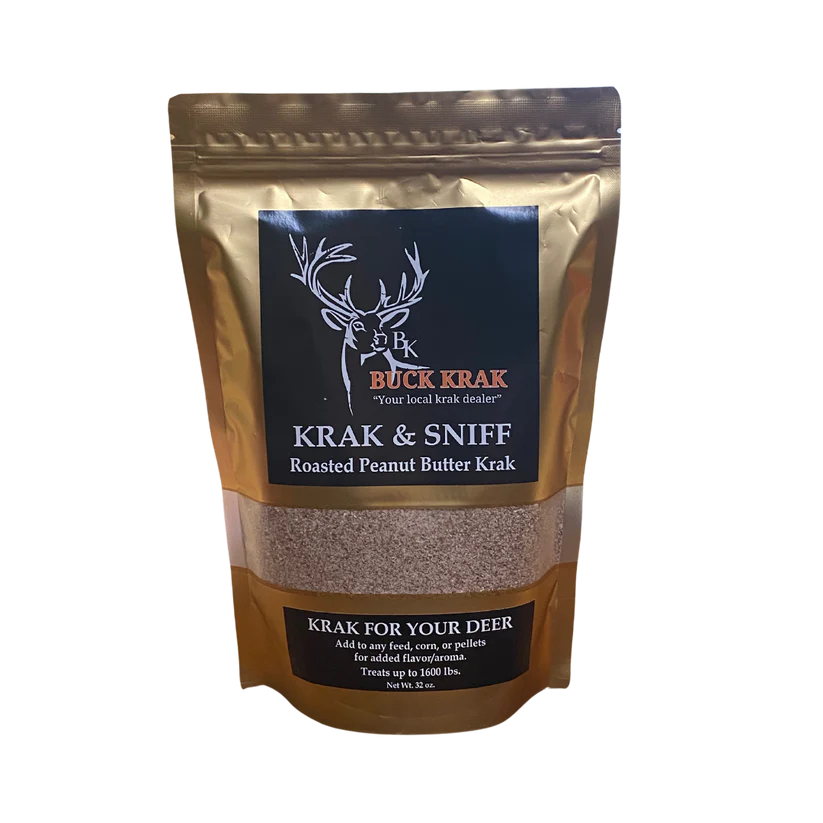 Buck Krak - 32oz Krak & Sniff Peanut Butter