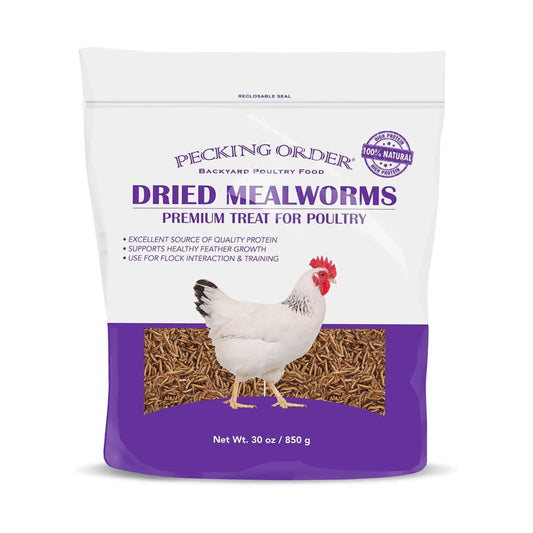 30OZ PECKING ORDER MEALWORMS