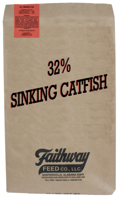 50lb Sinking Catfish Feed