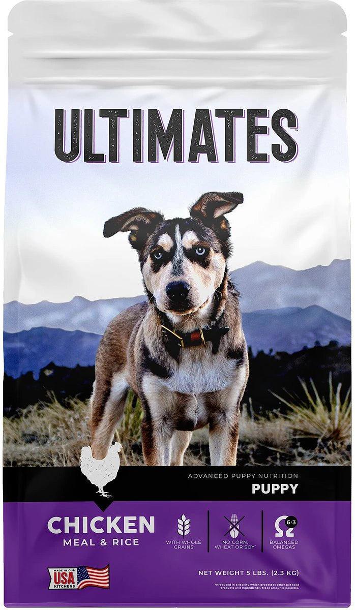 5lb Ultimates Chicken Meal & Rice Puppy Dry Dog Food