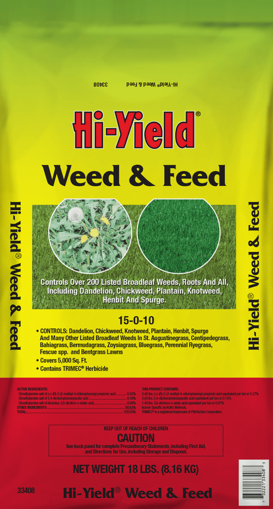 Hi-Yield Weed & Feed 18LB