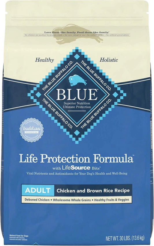 30LB Blue Buffalo Chicken/Rice