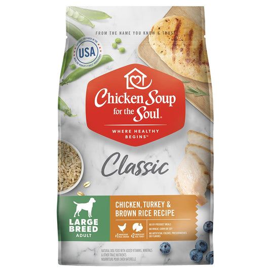 28lb Chicken Soup for the Soul Large Breed Adult Chicken & Turkey