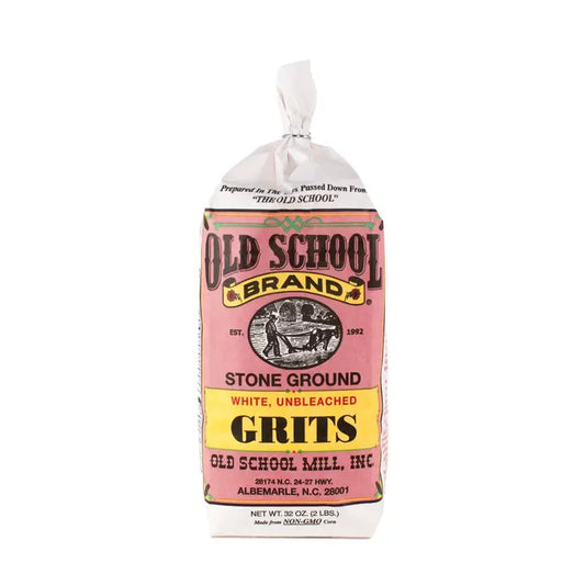STONE GROUND WHITE GRITS 30OZ