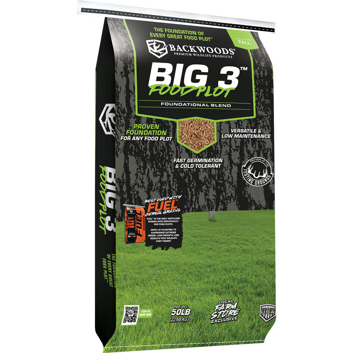 50LB BACKWOODS BIG 3 PLOT MIX