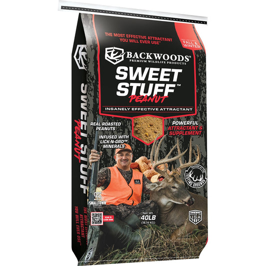 40LB BACKWOODS SWEET STUFF PEANUT