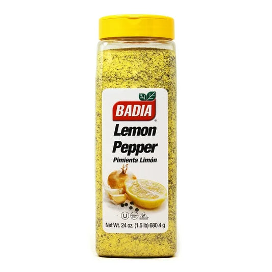 24oz Badia Lemon Pepper Seasoning