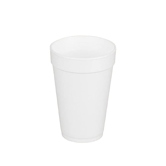 25/ DART 16OZ STYROFOAM CUPS AND LIDS
