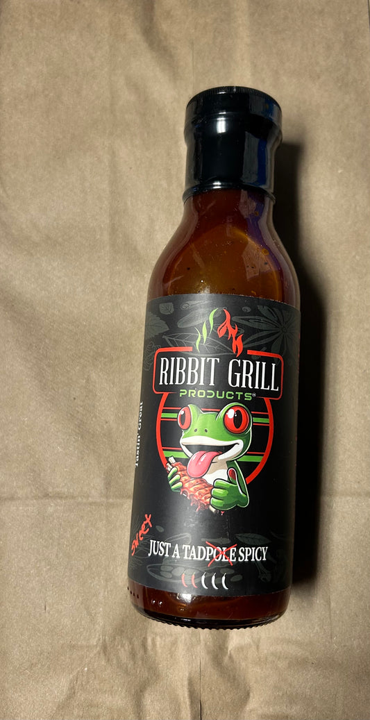 RIBBIT GRILL JUST A TADPOLE SPICY BARBECUE SAUCE