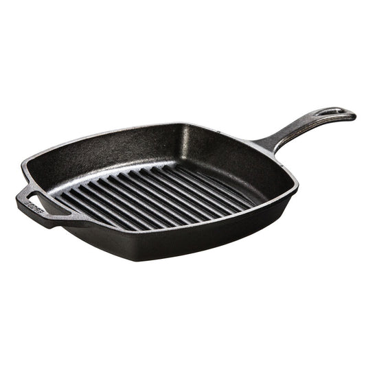 LODGE 10.5 IN CAST IRON GRILL PAN