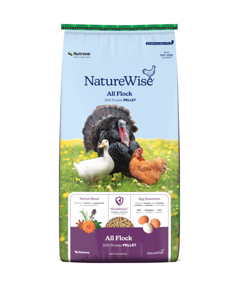 40LB NATUREWISE ALL FLOCK 20% PELLET