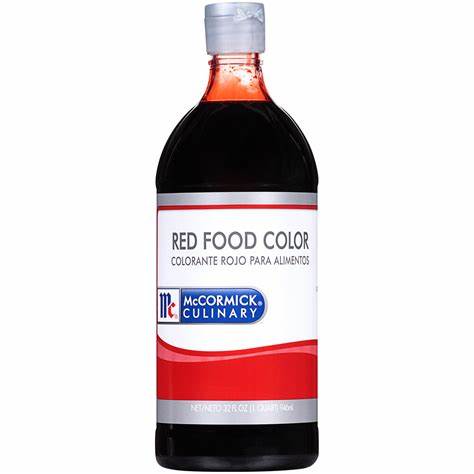32oz McCormick Red Food Coloring