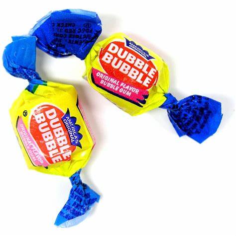 Individual Double Bubble Gum