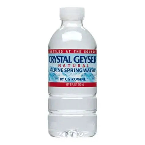 60/ 8oz Crystal Geyser Water