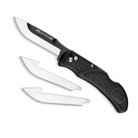 Outdoor Edge 3.0" Onyx Black Razor
