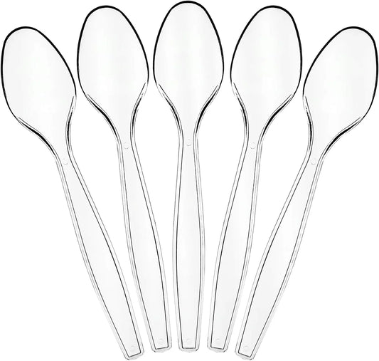 50 CLEAR SPOONS (24/CS)