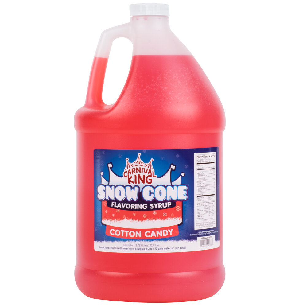 gal. SNOW CONE SYRUP(4/CS)