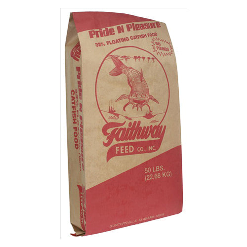 FAITHWAY FLOATING CATFISH FOOD 50LB