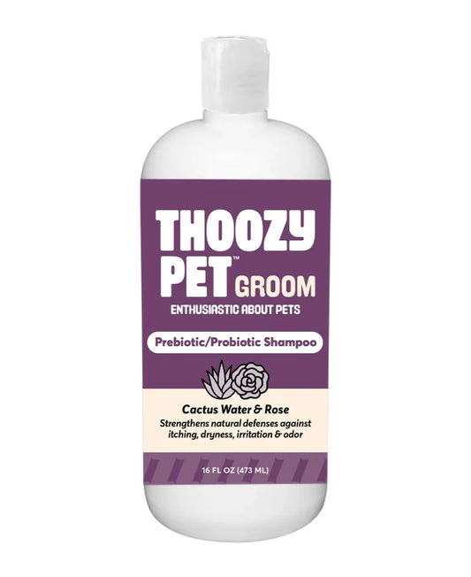 ThoozyPet Prebiotic/Probiotic Shampoo Cactus Water & Rose 16oz