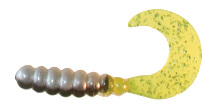 CREME TRI-COLOR SWIRL TAIL JIGS