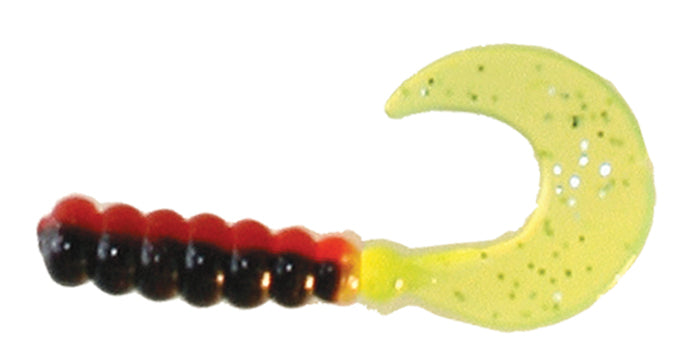 CREME TRI-COLOR SWIRL TAIL JIGS