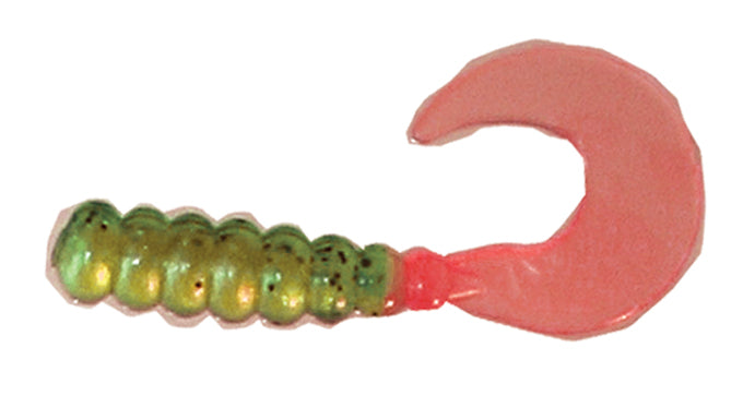 CREME TRI-COLOR SWIRL TAIL JIGS