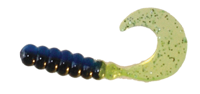 CREME TRI-COLOR SWIRL TAIL JIGS