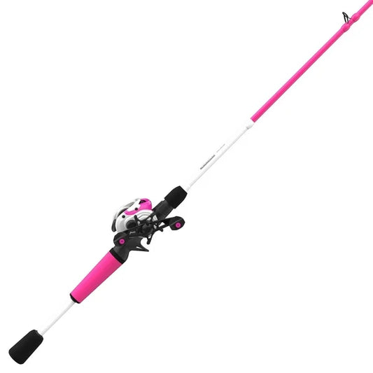 ZEBCO ROAM BAITCAST COMBO PINK
