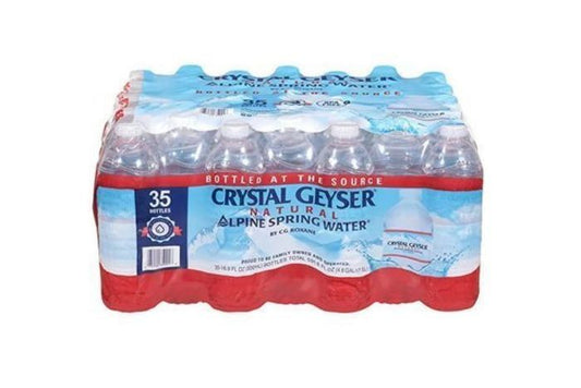 35/16.9oz Crystal Geyser Water